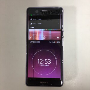 XperiaAce 画面故障　ゴーストタッチ　暴走　即日修理