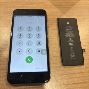 iPhoneSE2　バッテリー交換