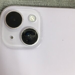 iPhone14　広角レンズ割れ　即日修理