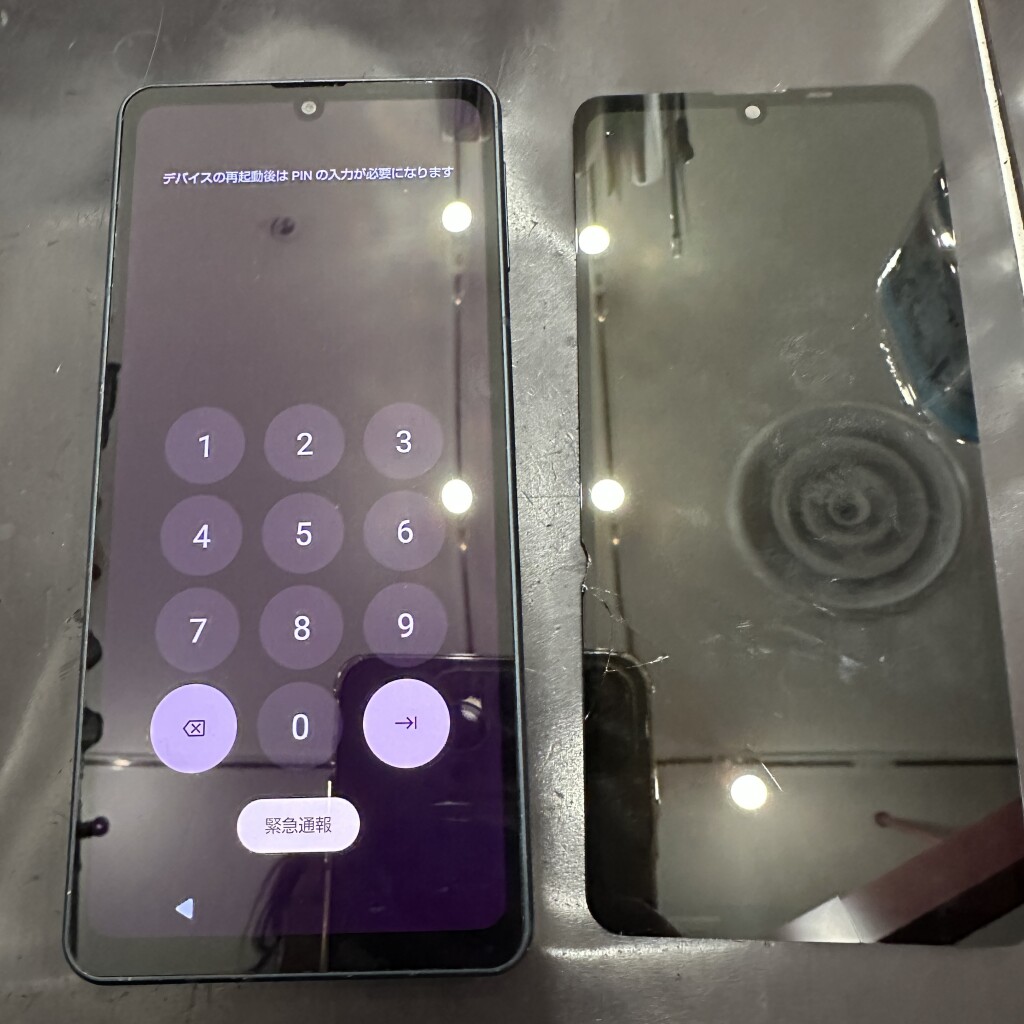AQUOS sense8 画面修理　京都