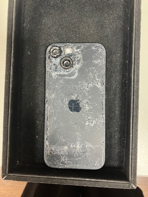 iPhone15BP,背面ガラス