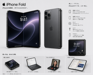 iPhone 折り畳みiPhone